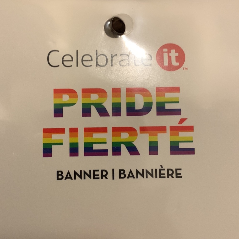Pride banner - love is love - NWT - Picture 2 of 5